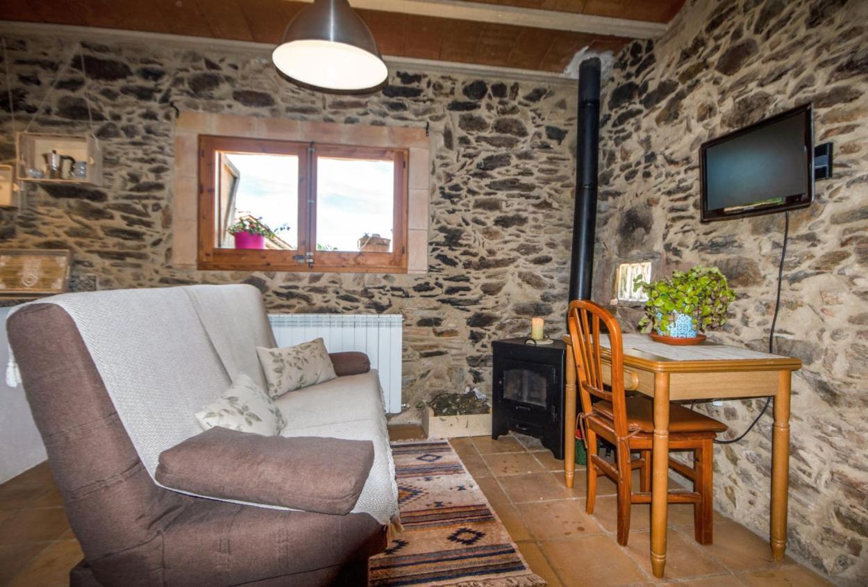 Apartamento Duplex Rural Con Chimenea Y Vistas Panoramicas Desde La Cama Sant Marti Sacalm Eksteriør billede