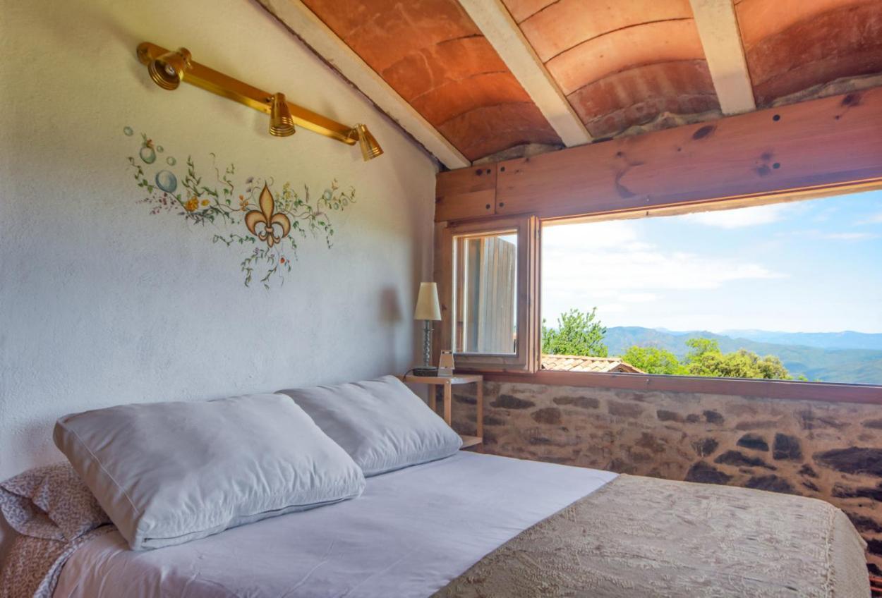 Apartamento Duplex Rural Con Chimenea Y Vistas Panoramicas Desde La Cama Sant Marti Sacalm Eksteriør billede