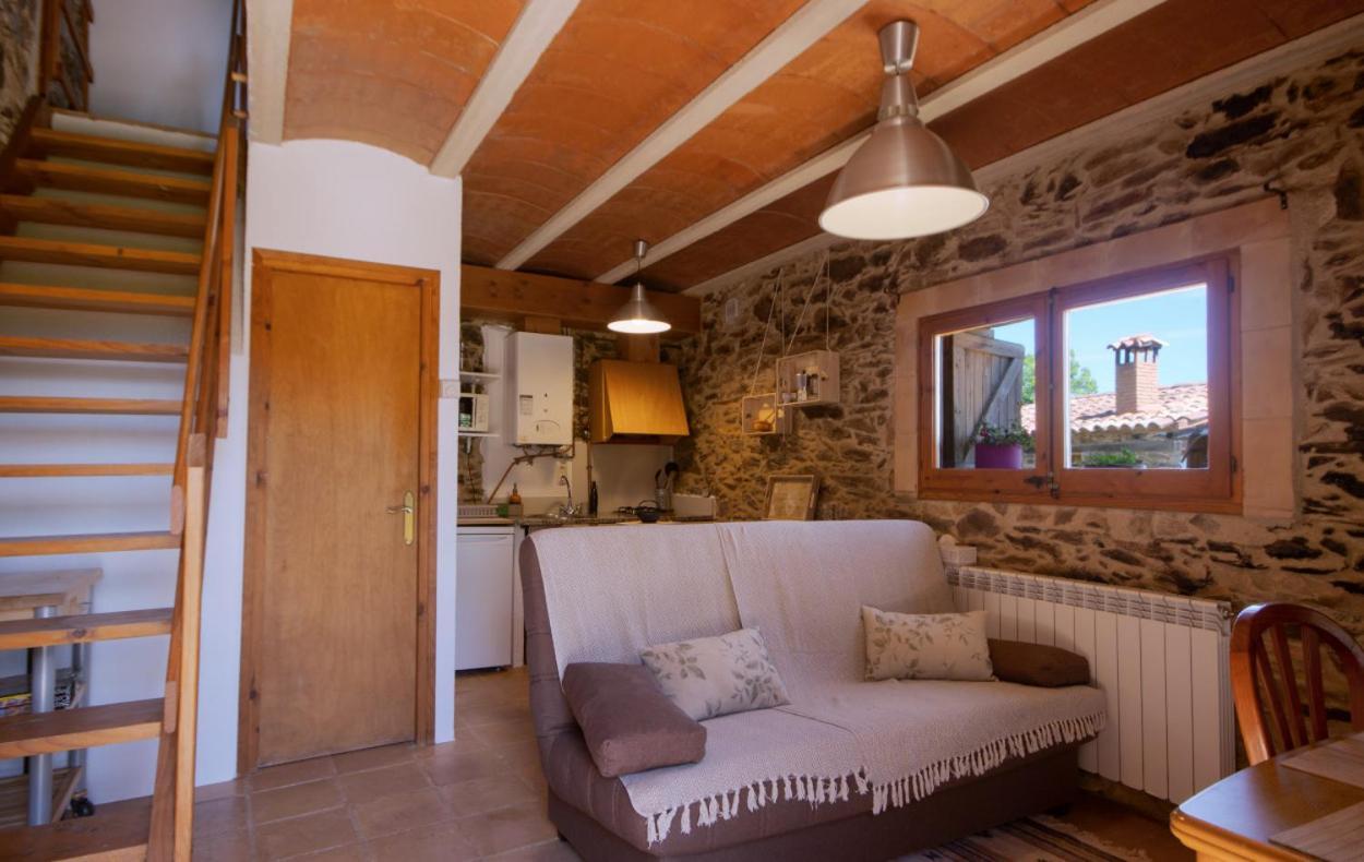 Apartamento Duplex Rural Con Chimenea Y Vistas Panoramicas Desde La Cama Sant Marti Sacalm Eksteriør billede