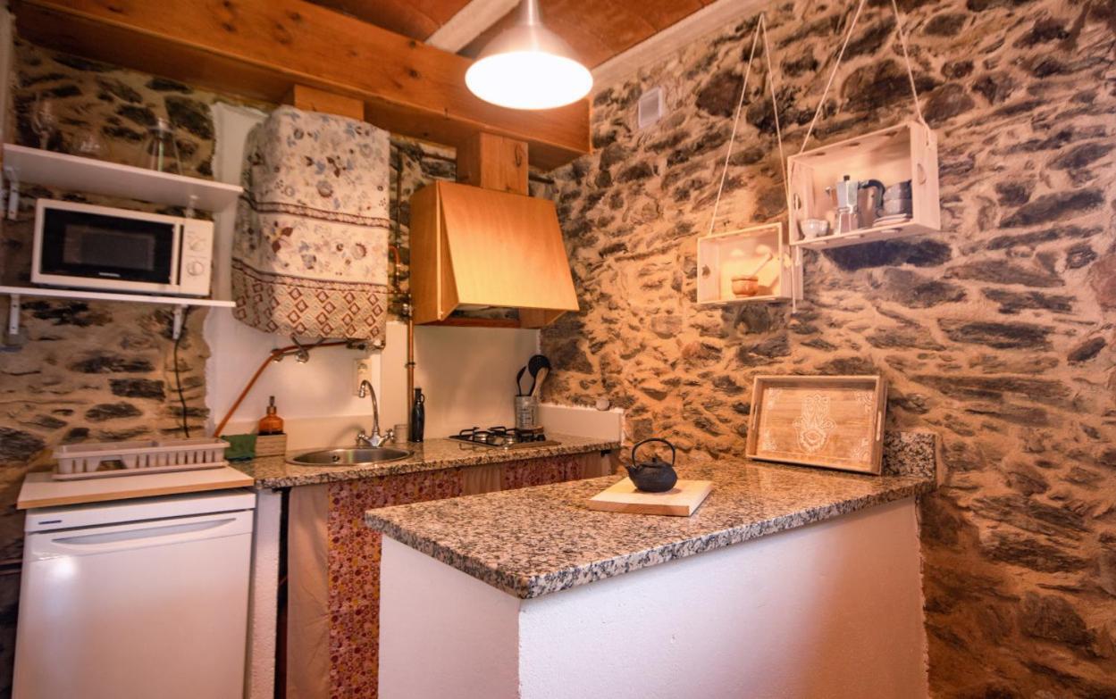 Apartamento Duplex Rural Con Chimenea Y Vistas Panoramicas Desde La Cama Sant Marti Sacalm Eksteriør billede
