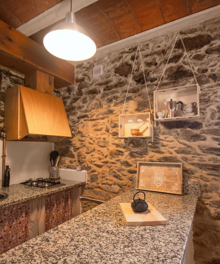 Apartamento Duplex Rural Con Chimenea Y Vistas Panoramicas Desde La Cama Sant Marti Sacalm Eksteriør billede